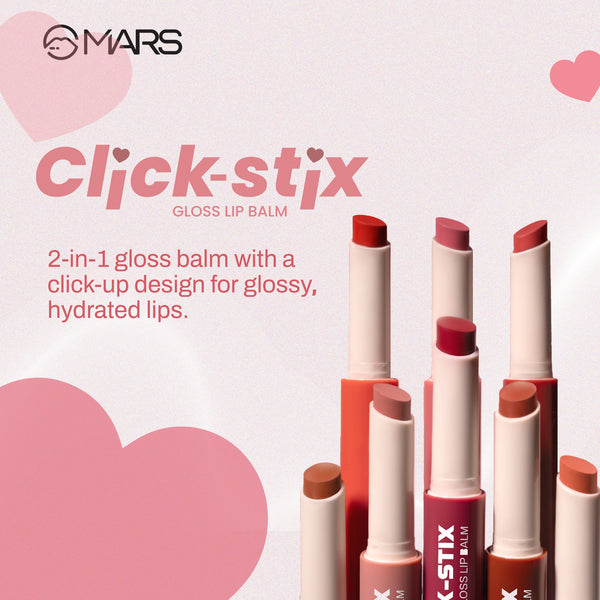 Mars Click Stix | Gloss Lip Balm