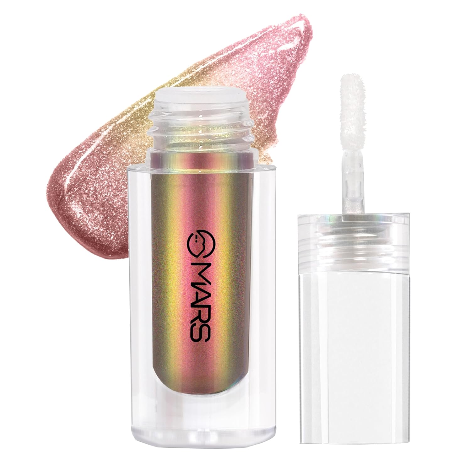 MARS Northern Lights Liquid Eyeshadow With Dual-Tone Chrome Effect | Liquid Shimmer | One Swipe Pigmentation