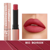 Maliao Non-Transfer Lipstick: Velvety Soft, 24hr Long-Lasting, Waterproof Color