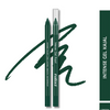 Maliao Intense Gel Kajal - Long Lasting, Smooth, (Waterproof Free Sharpner)