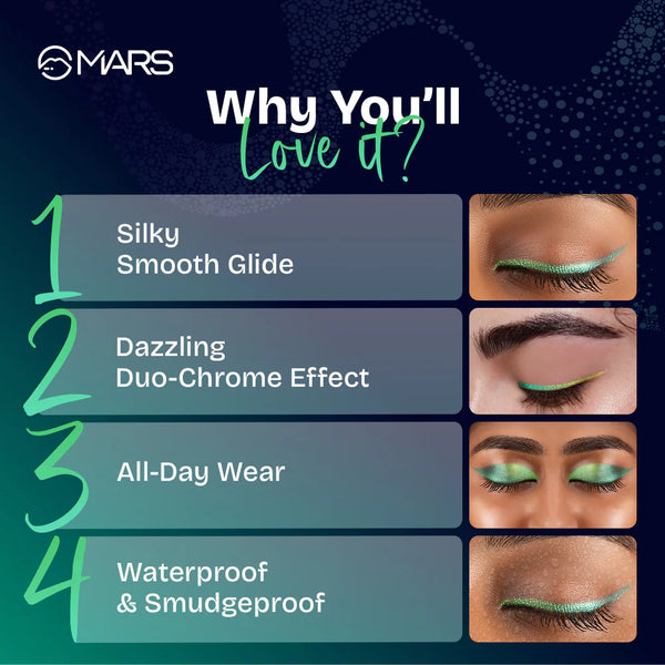 Mars Northern Lights in a Pencil