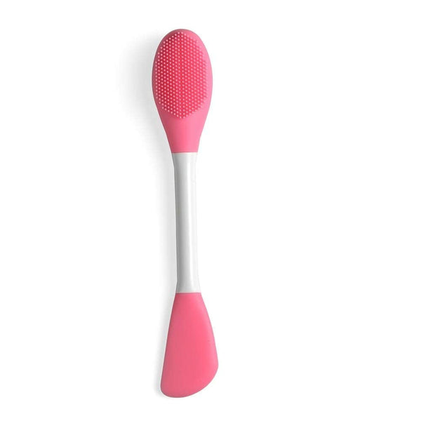 Mask Applicator brush with scrubbing brush (random colour)