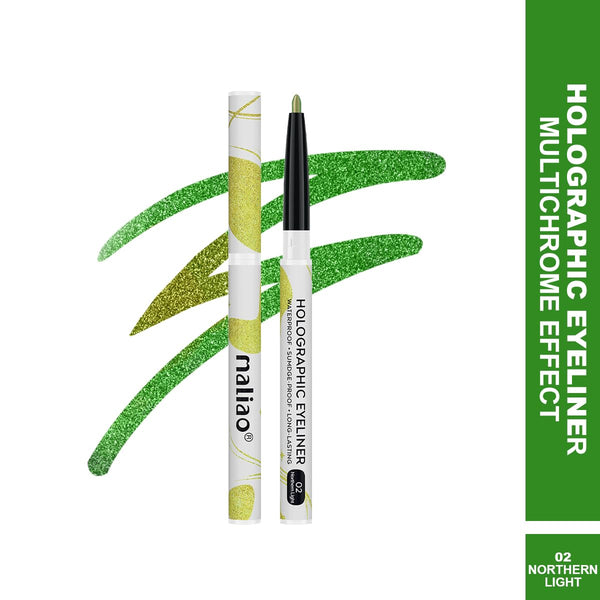 Maliao Holographic Eyeliner with Multichrome Effect