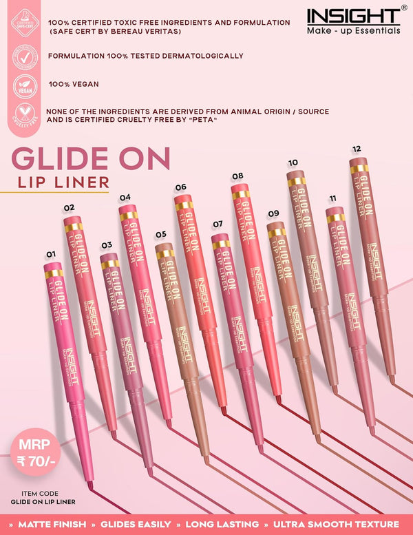 Insight Cosmetics Glide On Lip Liner