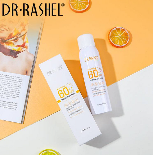 DR RASHEL Anti-Aging And Moisture Sun Spray SPF 60++ 150ml Sunscreen Spray