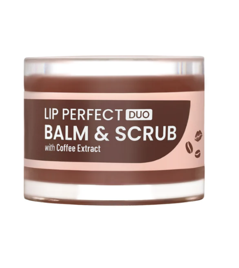 Swiss Beauty Lip Perfect Duo Balm & Scrub-Cofee