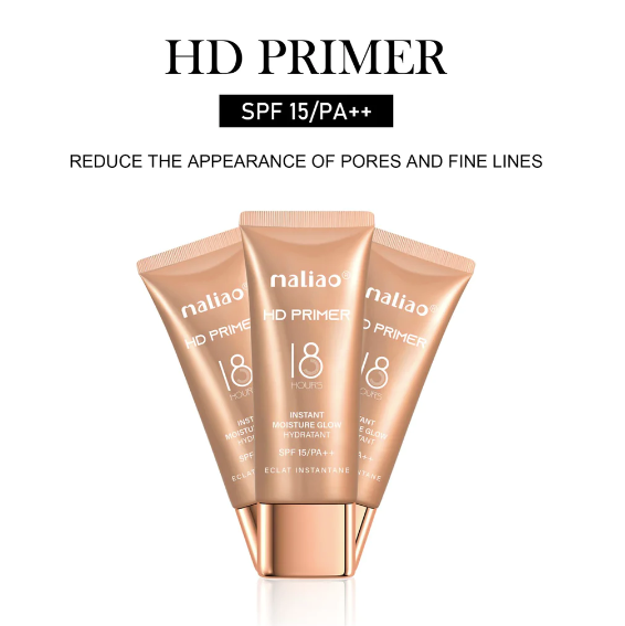 Maliao HD Primer Instant Moisture Glow Hydratant SPF15/PA++