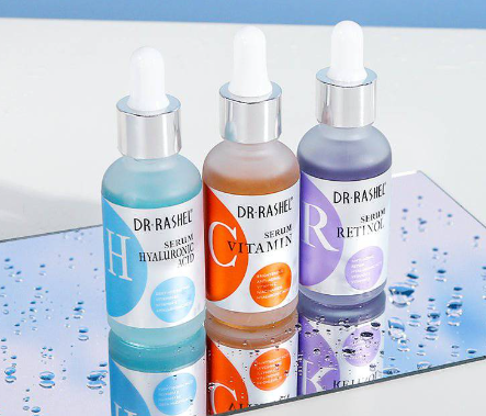 Dr Rashel Vitamin C , Hyaluronic Acid And Retinol Facial Serum - Pack Of 3 Serums