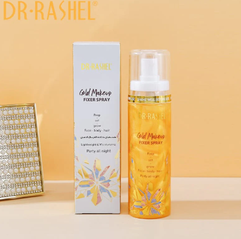Dr Rashel Lightweight & Moisturizing Gold Makeup Fixer Spray