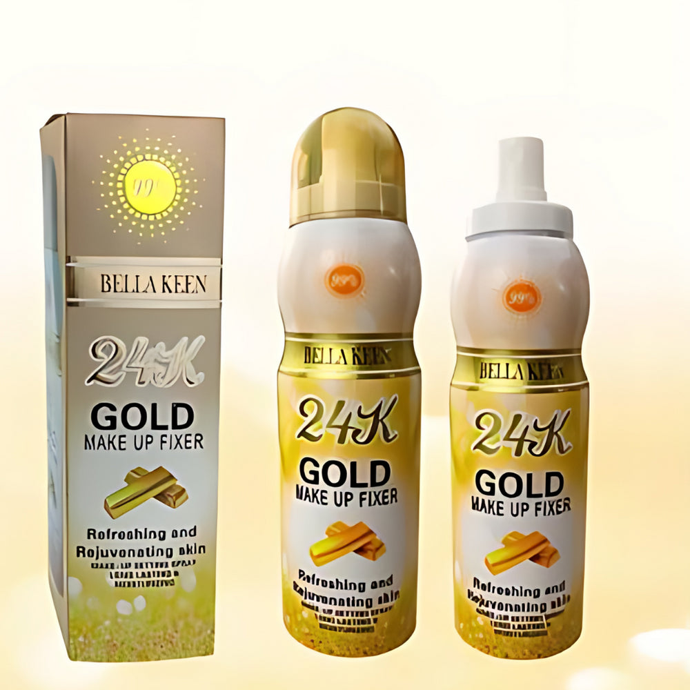 Bella Keen 24k Gold Makeup Fixer-150ml