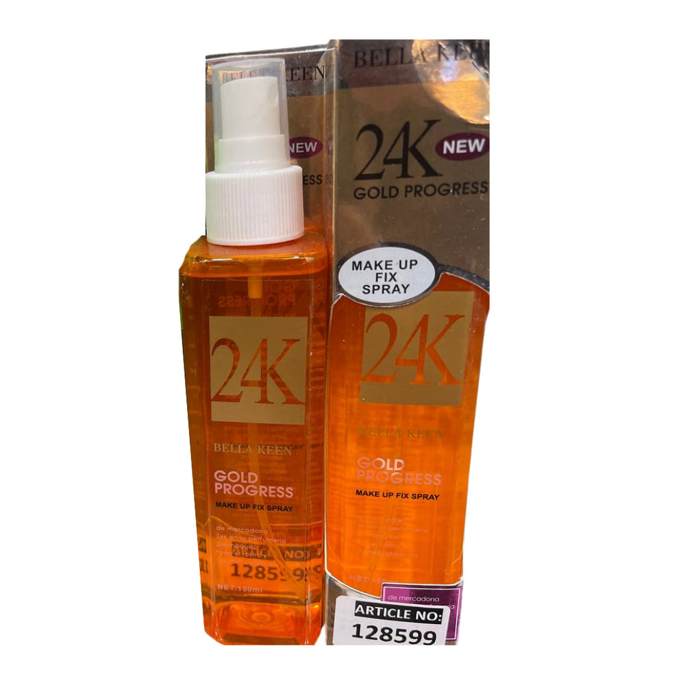 Bella Keen 24K Gold Progress Makeup fixing spray