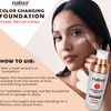 Maliao Color Changing Foundation - Pearl Brightening, Longwear 24hrs Makeup
