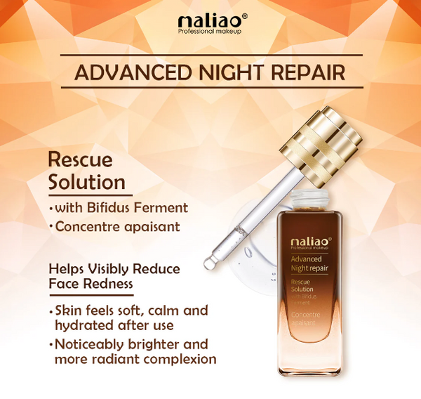 Maliao Advanced Night Repair Rescue Solution Serum With Bifidus Ferment