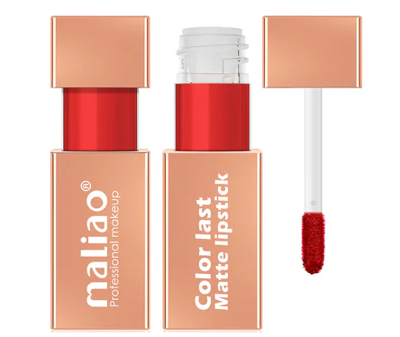 Maliao Color Last Matte Lipstick - Long-Lasting Vibrant Shades for All-Day Wear