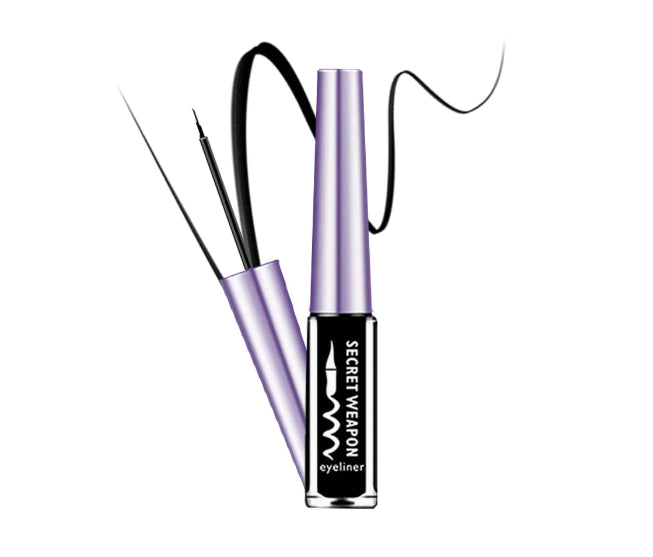Maliao Secret Weapon Waterproof Flake-Free Liquid Eyeliner - Intense Definition, Zero Smudging