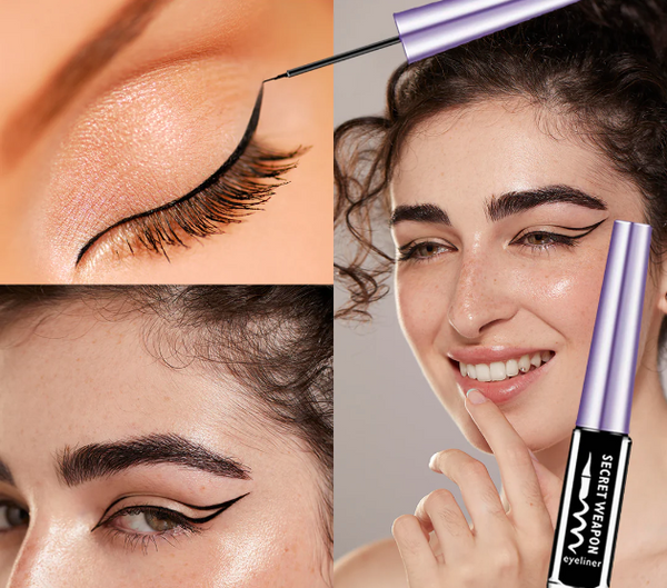 Maliao Secret Weapon Waterproof Flake-Free Liquid Eyeliner - Intense Definition, Zero Smudging