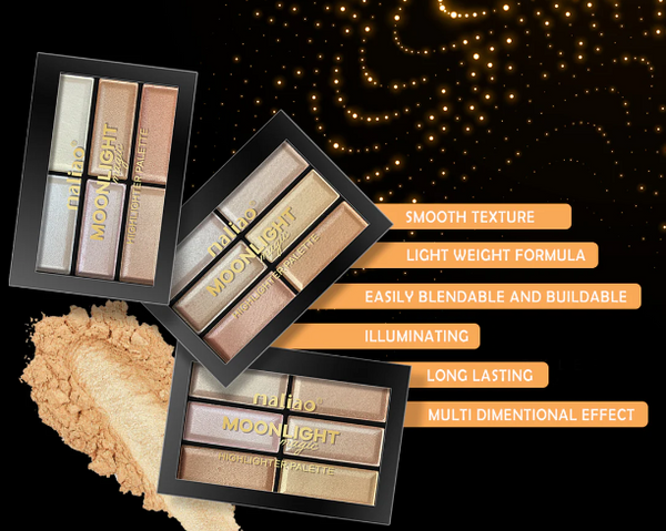 Maliao Moonlight Magic Highlighter Palette
