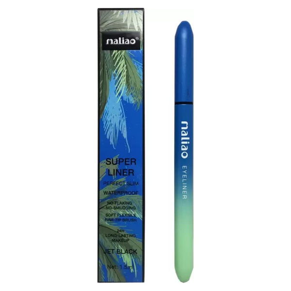 Maliao Long Lasting Waterproof Perfect Slim Jet Black Super Eyeliner 1.5ml (M201)