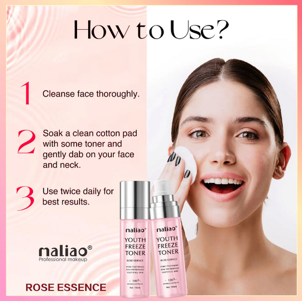 Maliao Youth Freeze Toner (Rose Essence)
