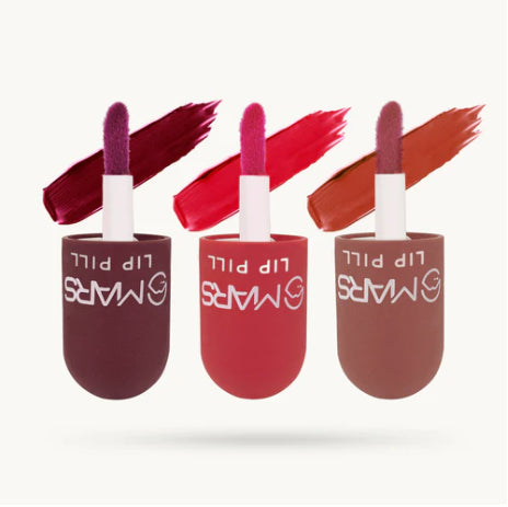 Mars Matte Lip Pills | Set of 3