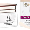 MARS Color Changing Foundation Liquid Water proof Satin Finish Foundation (White, 20 ml)