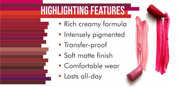 Swiss Beauty Non Transfer Waterproof Lipstick