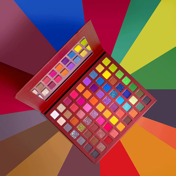 MARS Eyes can Kill Eyeshadow Palette, Glitter, Matte & Shimmer Shades, 63g