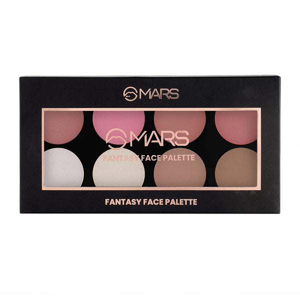 Mars Fantasy Face Palette Blushes, Highlighters and Bronzer, 20g (FP01)