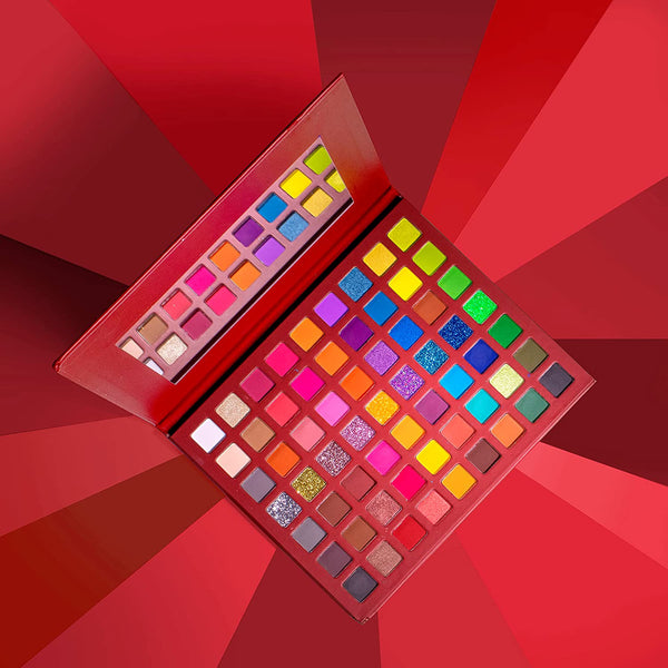 MARS Eyes can Kill Eyeshadow Palette, Glitter, Matte & Shimmer Shades, 63g