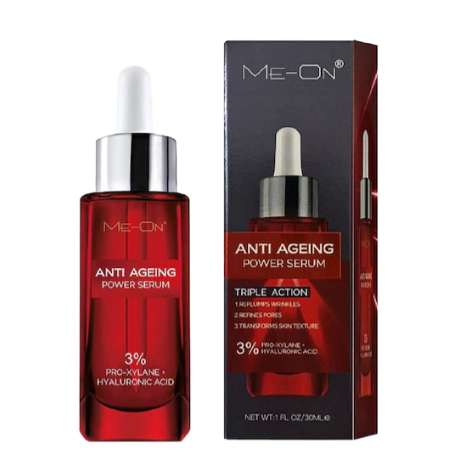 ME-ON Anti Ageing Face Serum With 3% Pro Xylane & Hyaluronic Acid - 30 ml