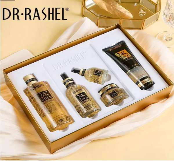 Dr. Rashel 24K Gold Radiance & Anti-Aging Skin Care 5 Piece Set
