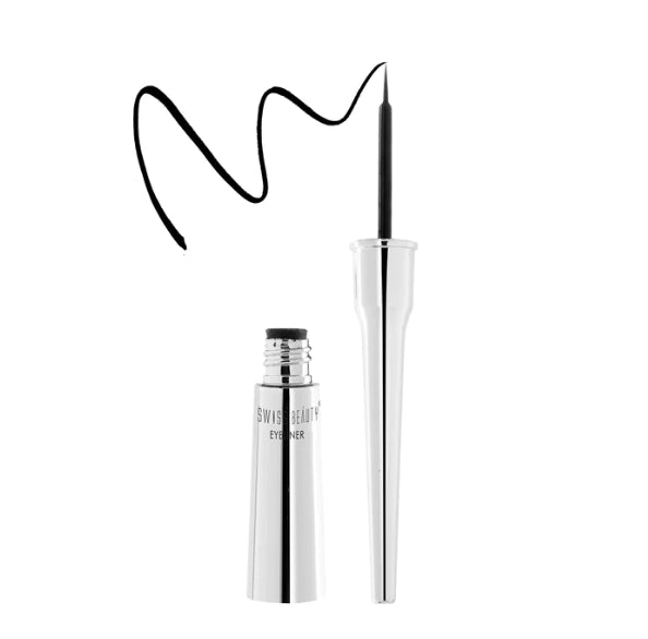 Swiss Beauty Quick Dry Liquid Eyeliner - Jet Black (4ml)