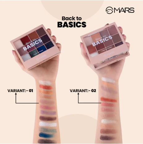 Mars Eyeshadow Palette | Back to Basics