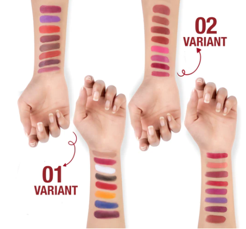 Mars Infinity Demi Matte Lip Palette