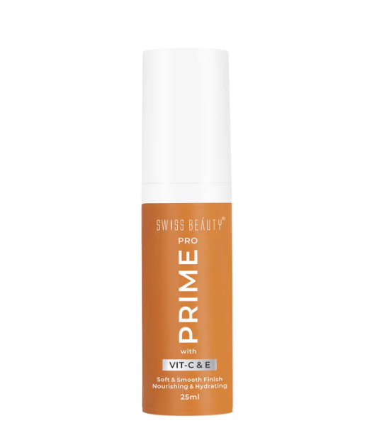 Swiss Beauty Prime Pro with Vitamin-C & E Face Primer