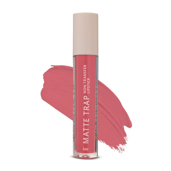 Hilary Rhoda Matte Trap Liquid Lipstick | Non-Transfer Lipstick | Waterproof Lipstick | 8-Hour Long Stay | Non-Drying Formula | 5ml