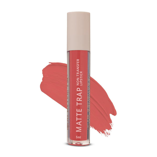Hilary Rhoda Matte Trap Liquid Lipstick | Non-Transfer Lipstick | Waterproof Lipstick | 8-Hour Long Stay | Non-Drying Formula | 5ml