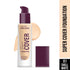 Hilary Rhoda Super Cover Foundation | Blemish Free | High Coverage & Waterproof Foundation | 24-Hour Stay & Non-Sticky Formula | Matte Finish | Blends Flawlessly | 30g
