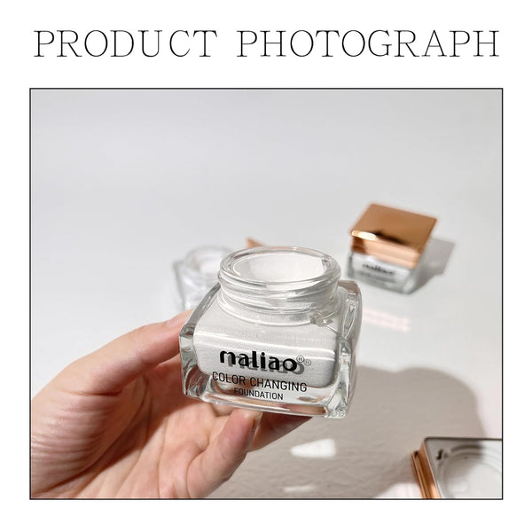 Maliao color changing Waterproof Foundation (Satin Finish) | Magic foundation-30ml