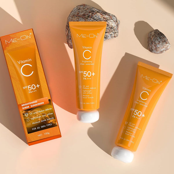 ME-ON Vitamin C SUNSCREEN Lotion (SPF 50+, PA+++)