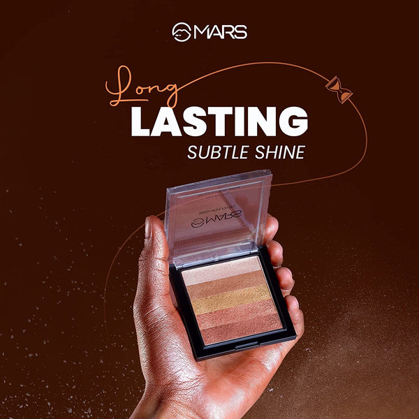 MARS Brick Baked Highlighter Blusher Highlighter