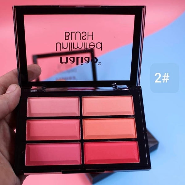 Maliao Unlimited Blush Palette (3 in 1)