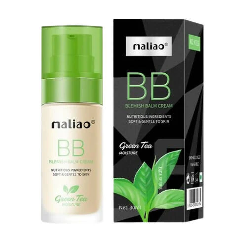 Maliao Professional Matte Look Bb Blemish Green Tea Balm Cream - 30 ml