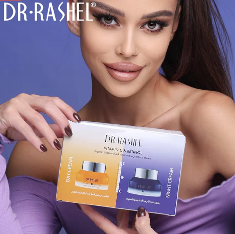 Dr Rashel Vitamin C And Retinol Day & Night Cream - Day & Night - Pack Of 2