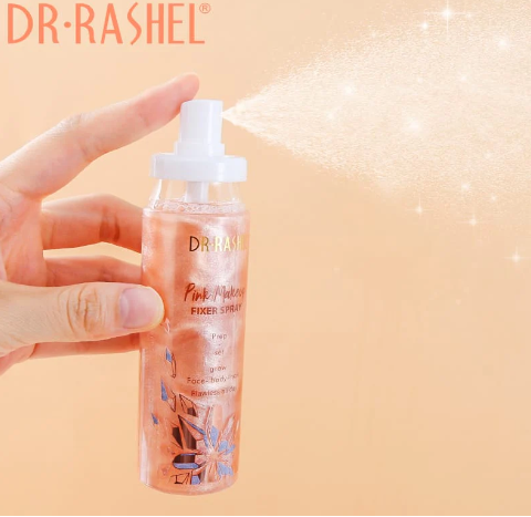 Dr Rashel Lightweight & Moisturizing Pink Makeup Fixer Spray