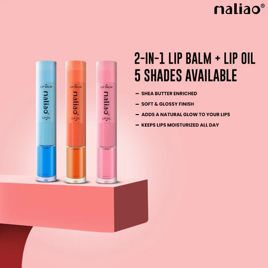 Maliao Magic Color 2 in 1 lip balm & lip oil