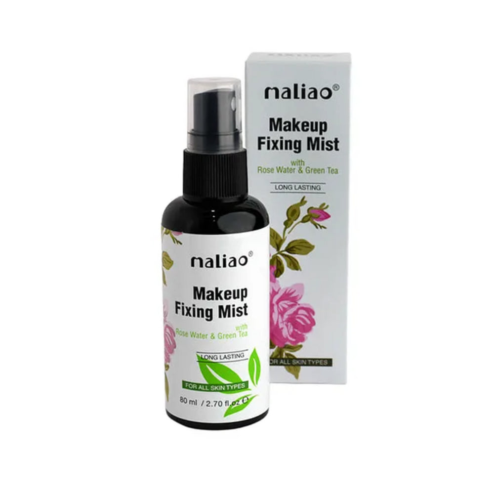 Maliao Makeup fixing mist with Rose water & Green Tea extract-80ml