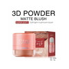 Maliao 3D Powder Matte Blush Soft Light Mushroom Blush | Easy to Blend Makeup Blusher