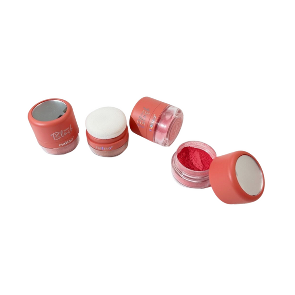 Maliao 3D Powder Matte Blush Soft Light Mushroom Blush | Easy to Blend Makeup Blusher