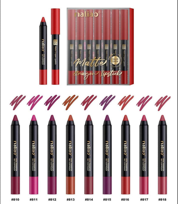 Maliao Matte Crayon Lipstick